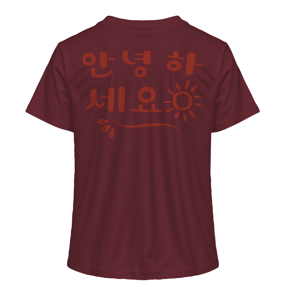 Annyeonghaseyo / 안녕하세요 | Damen Organic Shirt - Gomawo Korea - Damen - Südkorea - Korea - Bekleidung - Clothing - K - Streetwear - K - Clothing - K - Vibes