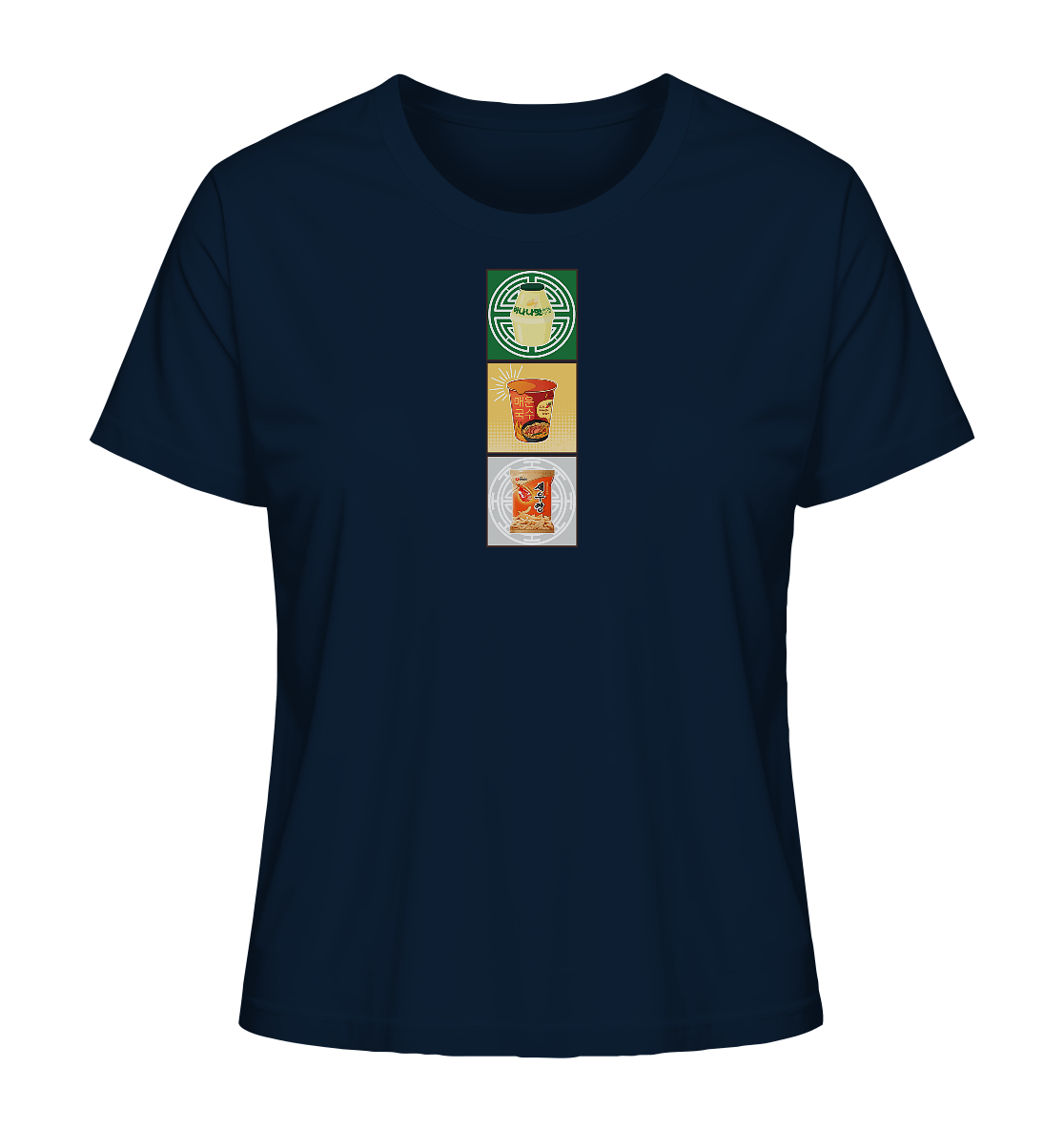 Korean Snacks | Damen Organic Shirt - Gomawo Korea - Damen - Südkorea - Korea - Bekleidung - Clothing - K - Streetwear - K - Clothing - K - Vibes