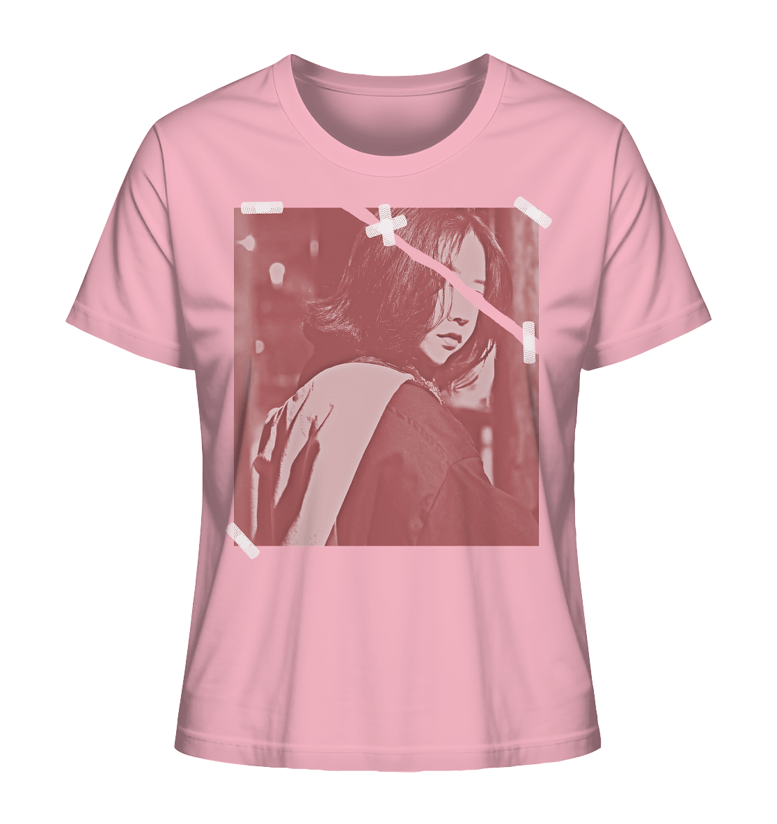 Woman - White Stripes Edition | Damen Organic Shirt - Gomawo Korea - Damen - Südkorea - Korea - Bekleidung - Clothing - K - Streetwear - K - Clothing - K - Vibes