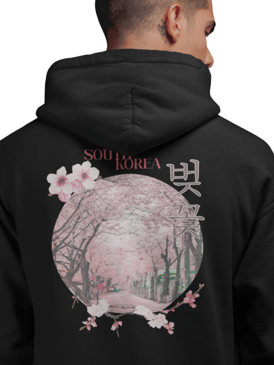 Black cherry blossom shop hoodie
