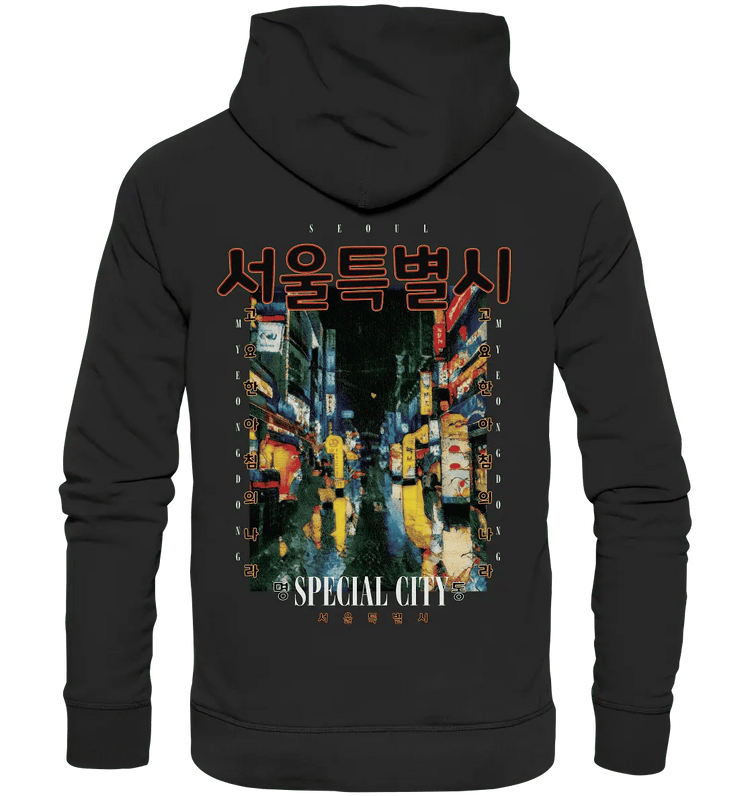 Myeongdong Korean Streetwear Bekleidung Hoodie Gomawo Korea